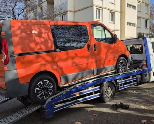 Épaviste pour utilitaires et véhicules professionnels - Un service spécialisé